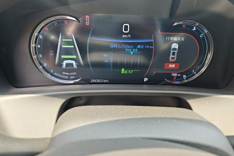 Used Cadillac CT6 2022 28T Luxury Edition Odometer Close Up