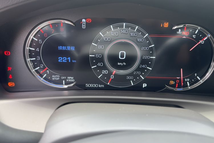 Used Cadillac CT6 2022 28T Luxury Edition Odometer Close Up