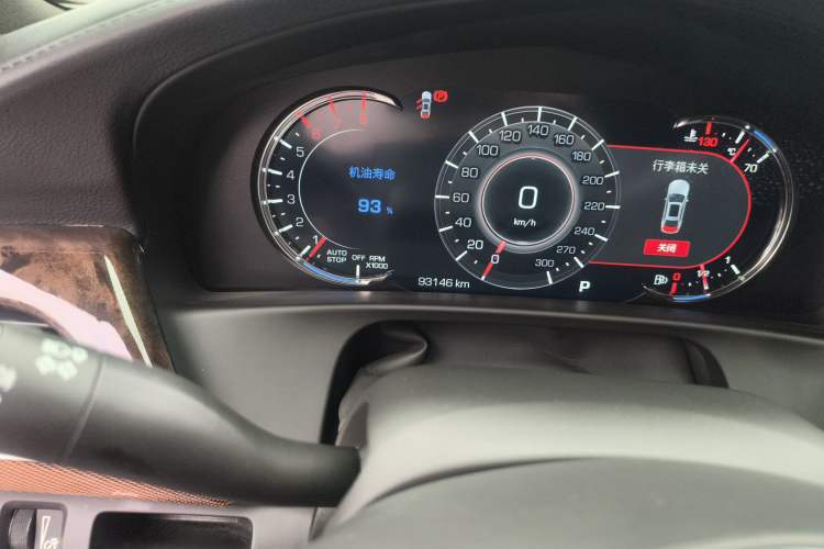 Used Cadillac CT6 2022 28T Luxury Edition Odometer Close Up