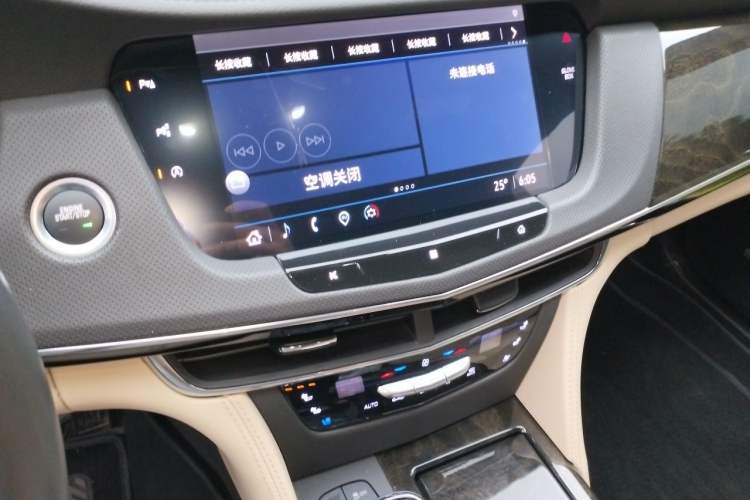 Used Cadillac CT6 2022 28T 120th Anniversary Limited Edition Audio And AC Panel