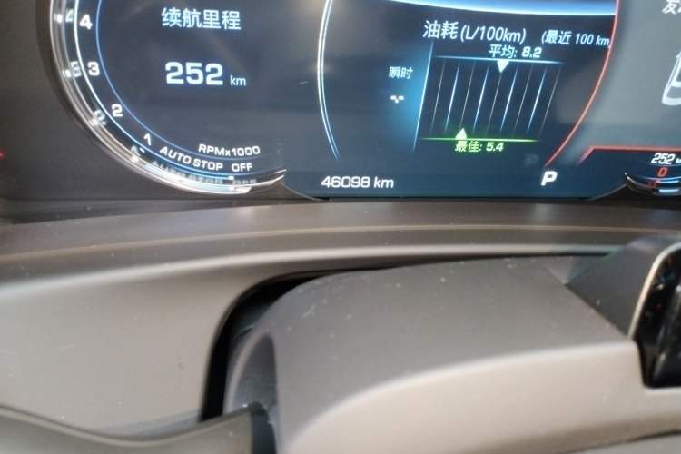 Used Cadillac CT6 2022 28T 120th Anniversary Limited Edition Odometer Close Up