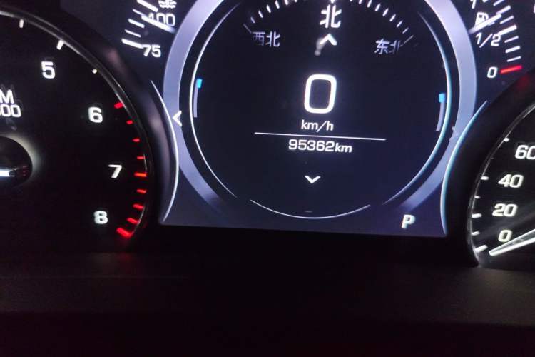 Used Cadillac CT6 2022 28T Fashion Edition Odometer Close Up