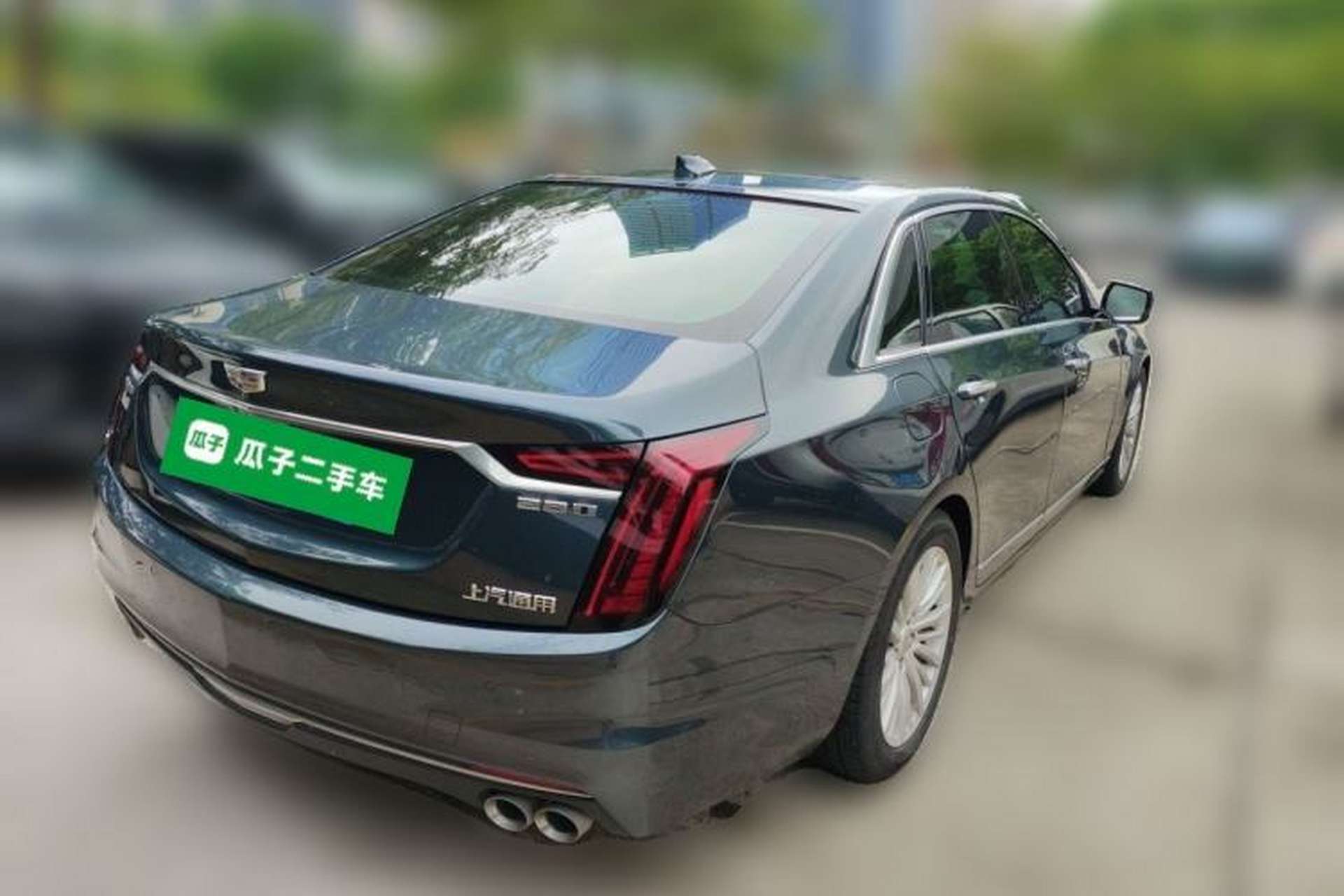 Used Cadillac CT6 2022 28T Luxury Edition Rear Right 45 Deg