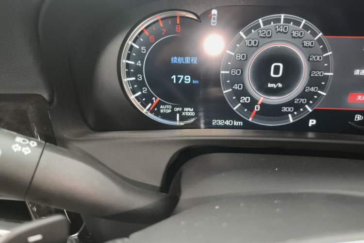 Used Cadillac CT6 2022 28T Prestige Edition Odometer Close Up
