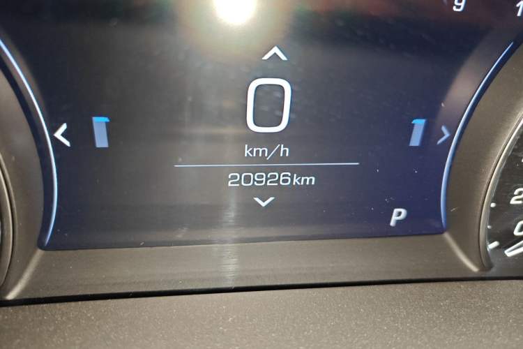 Used Cadillac CT6 2022 28T Fashion Edition Odometer Close Up