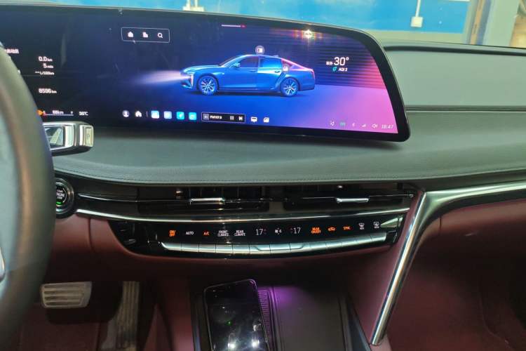 Used Cadillac CT6 2023 28T Platinum Edition Audio And AC Panel