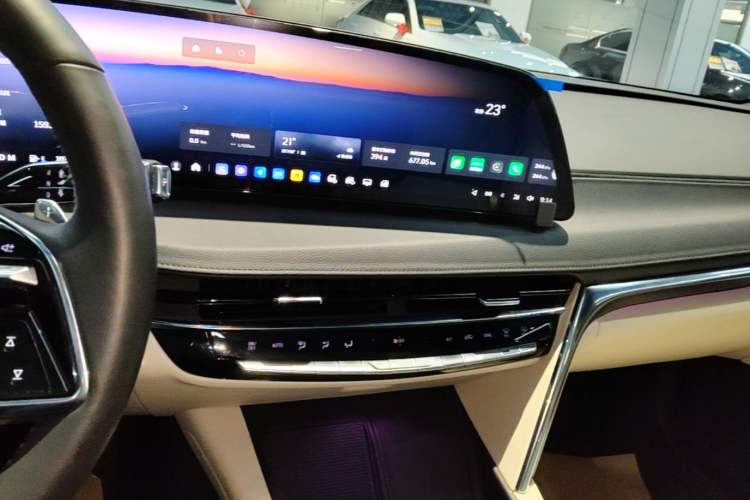 Used Cadillac CT6 2023 28T Luxury Version Audio And AC Panel