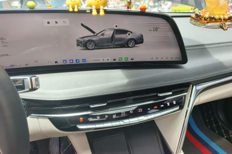 Used Cadillac CT6 2023 28T Luxury Version Audio And AC Panel