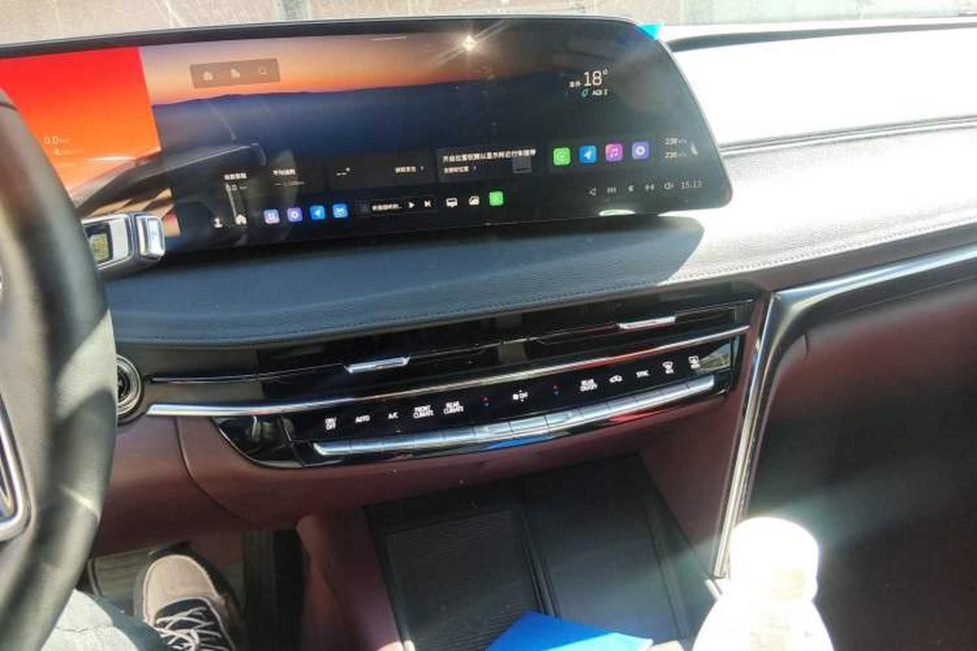 Used Cadillac CT6 2023 28T Prestige Model Audio And AC Panel