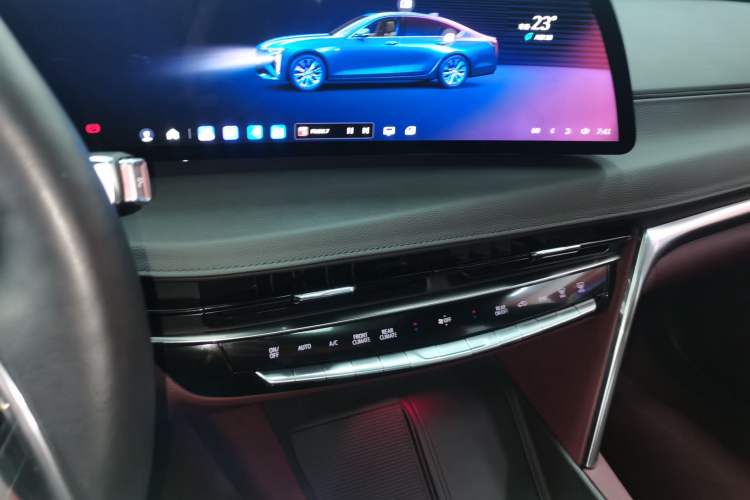 Used Cadillac CT6 2023 28T Platinum Edition Audio And AC Panel