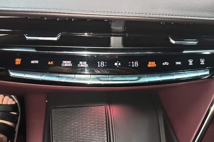Used Cadillac CT6 2023 28T Prestige Model Audio And AC Panel