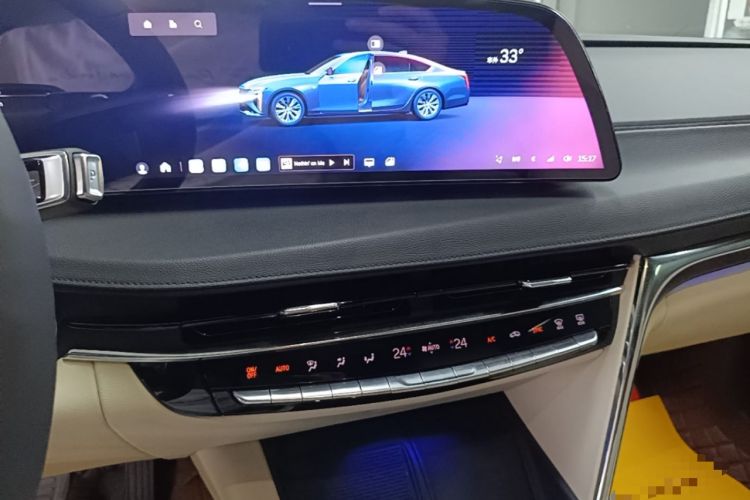 Used Cadillac CT6 2023 28T Luxury Version Audio And AC Panel