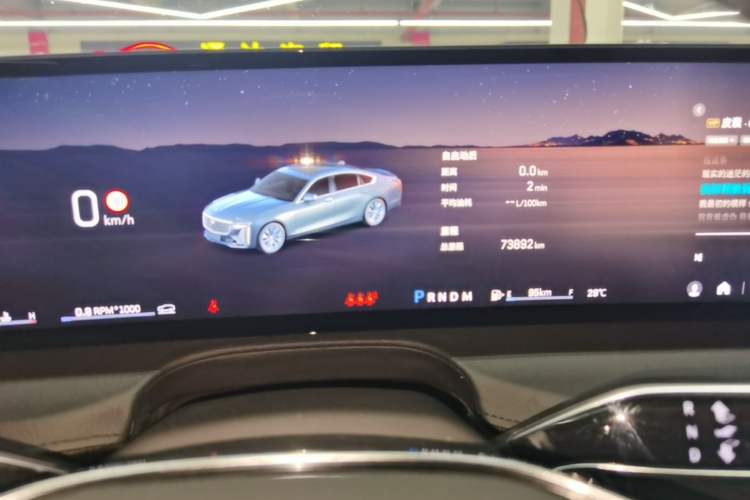 Used Cadillac CT6 2023 28T Luxury Version Instrument Cluster
