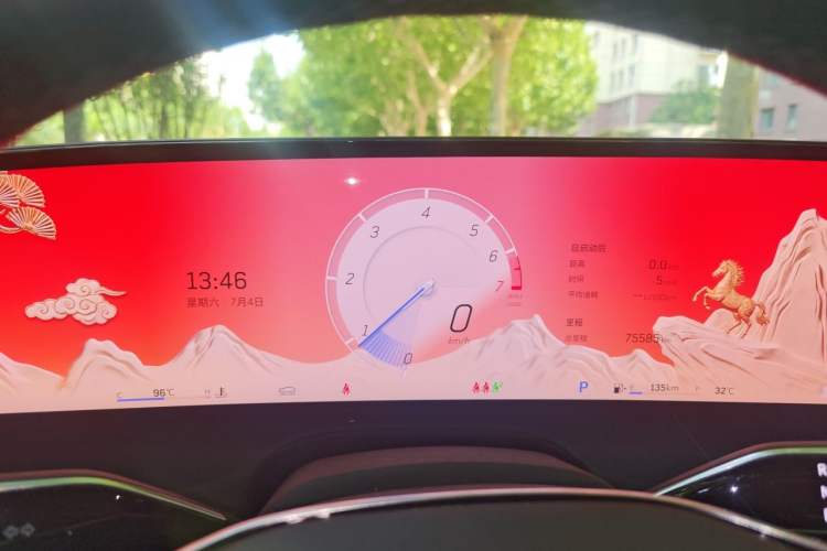 Used Cadillac CT6 2023 28T Prestige Model Instrument Cluster