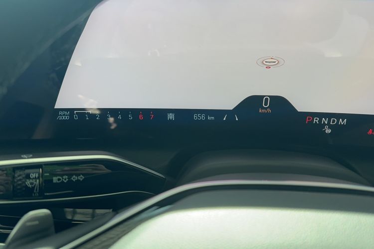 Used Cadillac CT6 2023 28T Luxury Version Odometer Close Up