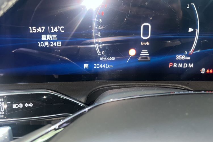 Used Cadillac CT6 2023 28T Luxury Version Odometer Close Up