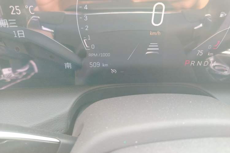 Used Cadillac CT6 2023 28T Luxury Version Odometer Close Up