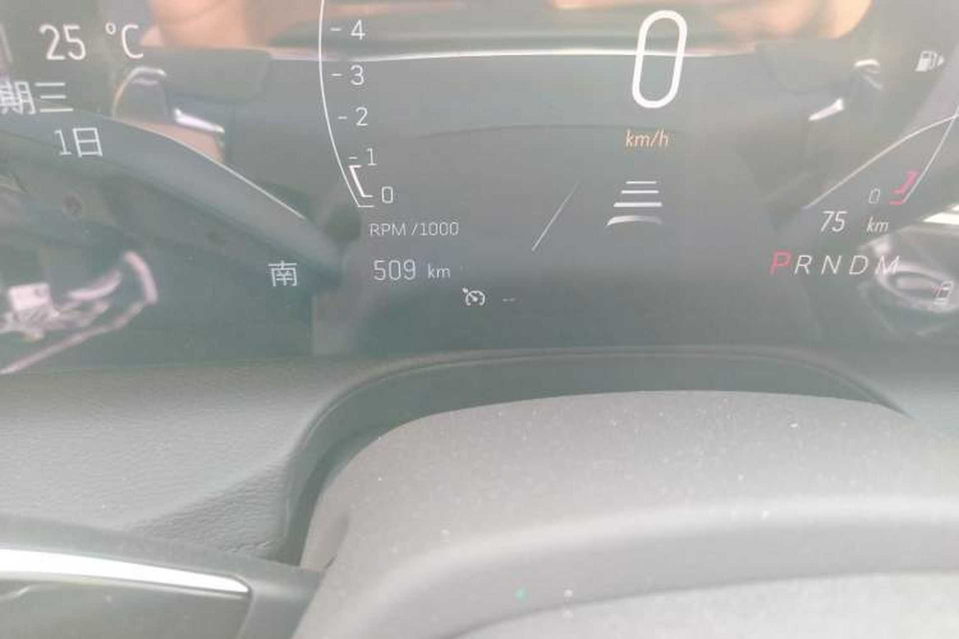 Used Cadillac CT6 2023 28T Luxury Version Odometer Close Up