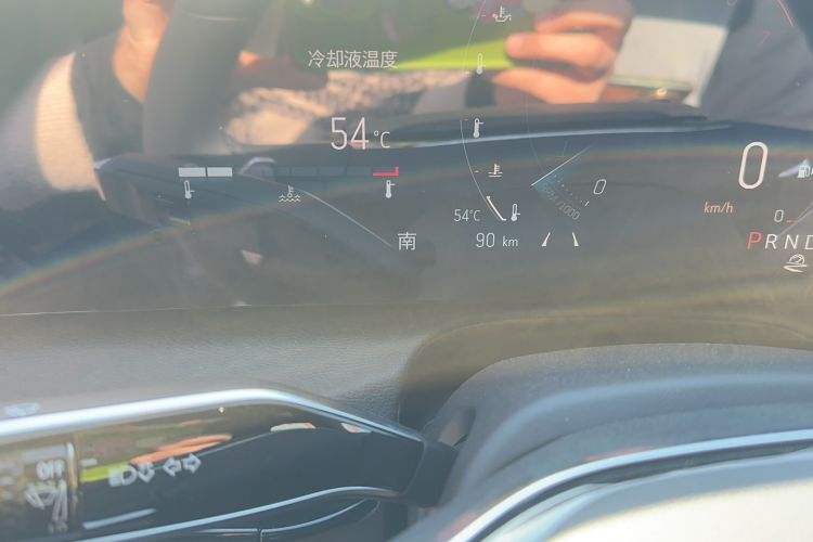 Used Cadillac CT6 2023 28T Prestige Model Odometer Close Up
