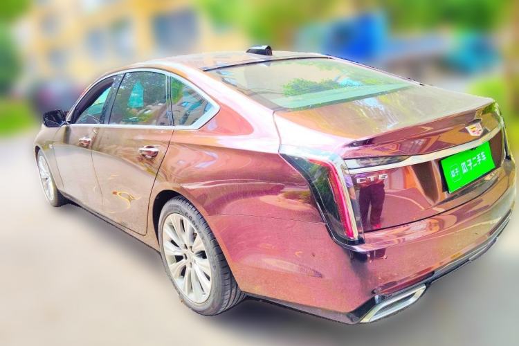 Used Cadillac CT6 2023 28T Platinum Edition Rear Left 45 Deg