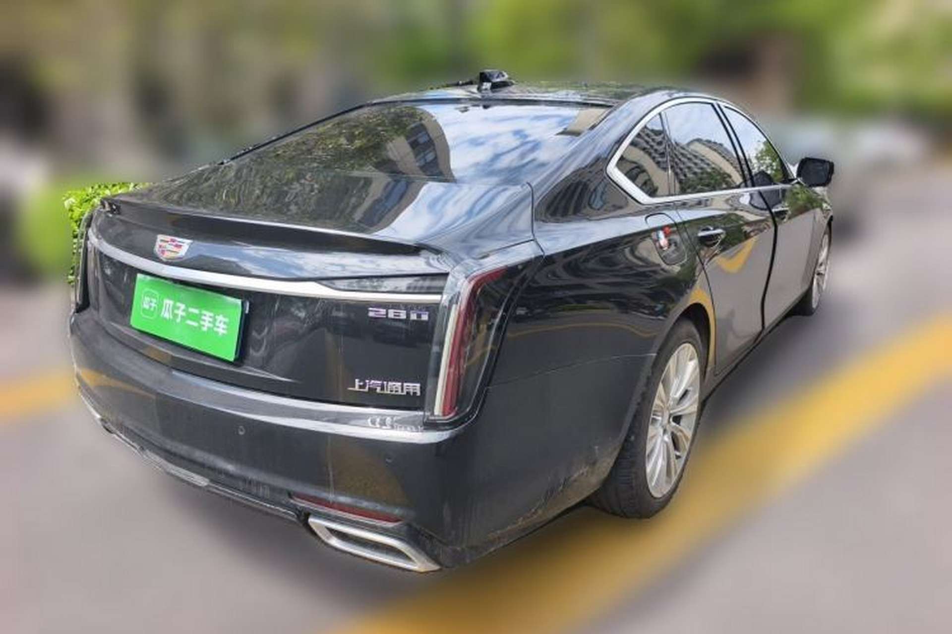 Used Cadillac CT6 2023 28T Luxury Version Rear Right 45 Deg