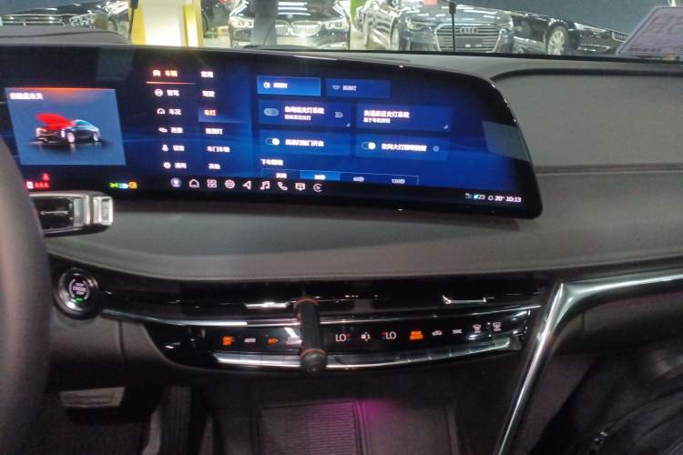 Used Cadillac CT6 2023 28T Platinum Edition Audio And AC Panel