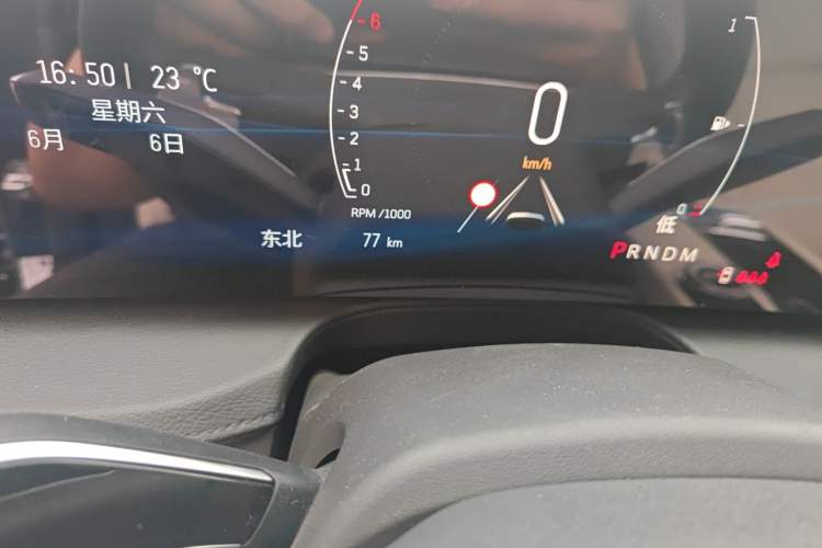 Used Cadillac CT6 2023 28T Fashion Edition Odometer Close Up