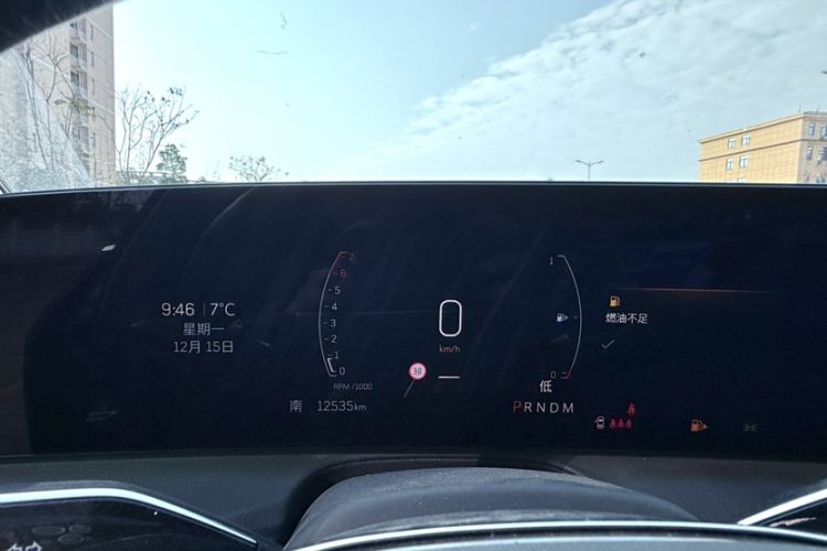 Used Cadillac CT6 2023 28T Luxury Version Odometer Close Up