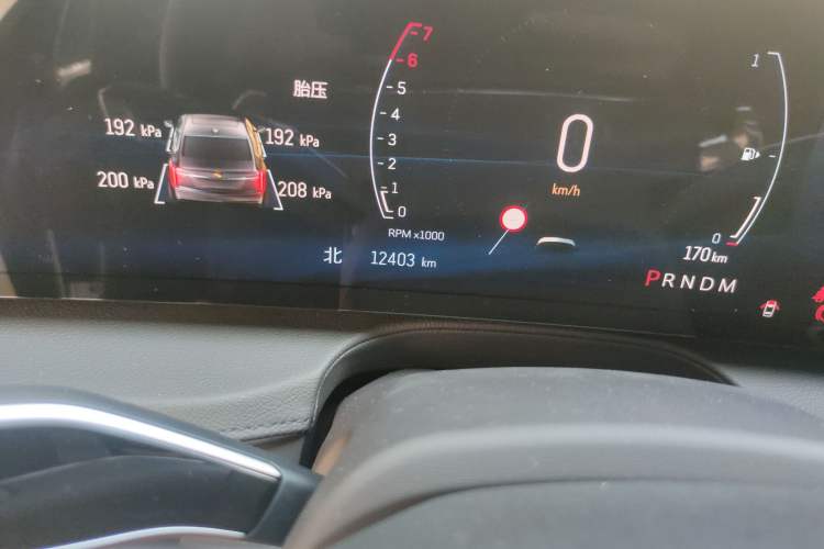 Used Cadillac CT6 2023 28T Luxury Version Odometer Close Up