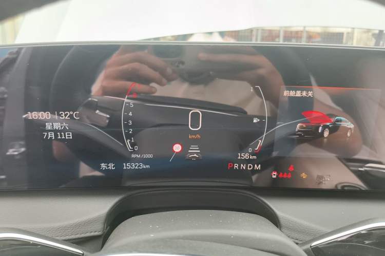 Used Cadillac CT6 2023 28T Fashion Edition Odometer Close Up