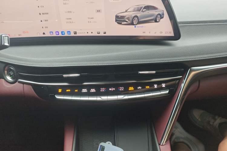 Used Cadillac CT6 2023 28T Luxury Version Audio And AC Panel