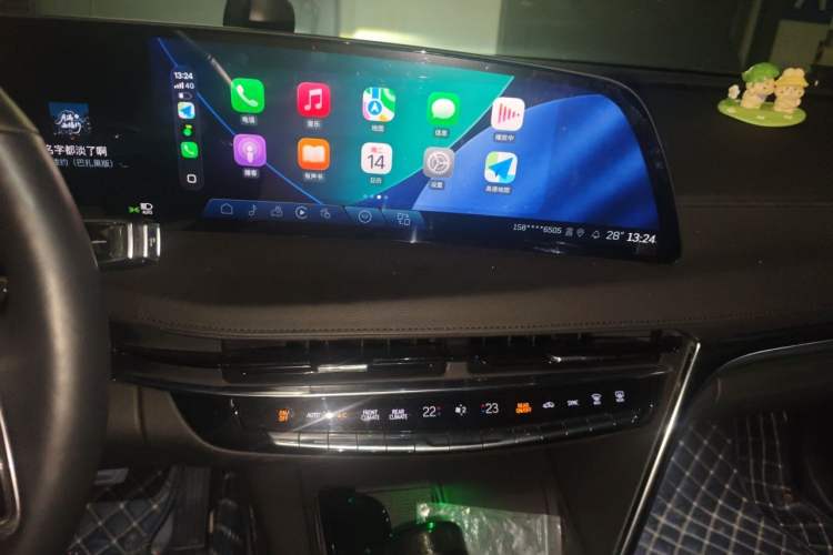Used Cadillac CT6 2023 28T Prestige Model Audio And AC Panel