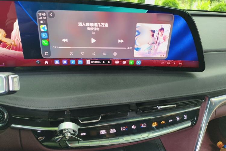 Used Cadillac CT6 2023 28T Platinum Edition Audio And AC Panel