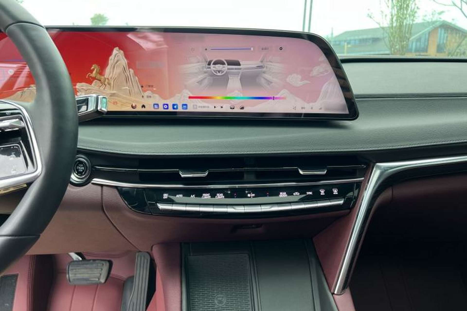 Used Cadillac CT6 2023 28T Prestige Model Audio And AC Panel