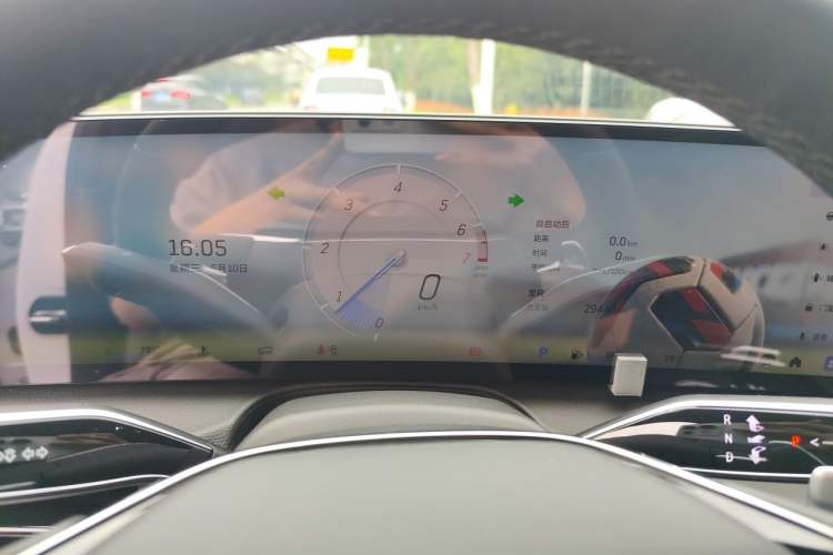 Used Cadillac CT6 2023 28T Luxury Version Audio And AC Panel
