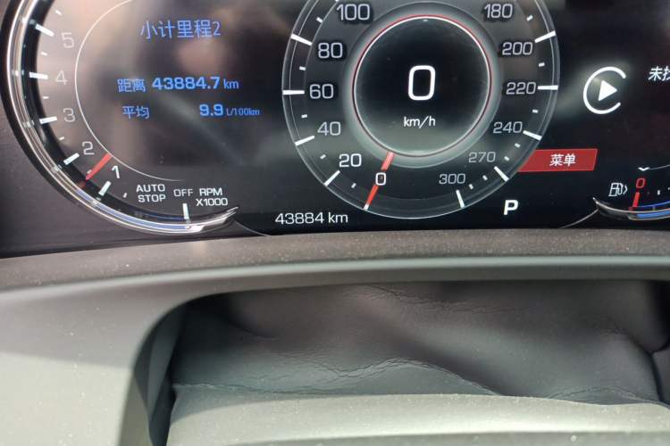 Used Cadillac CT6 2023 28T Luxury Version Odometer Close Up