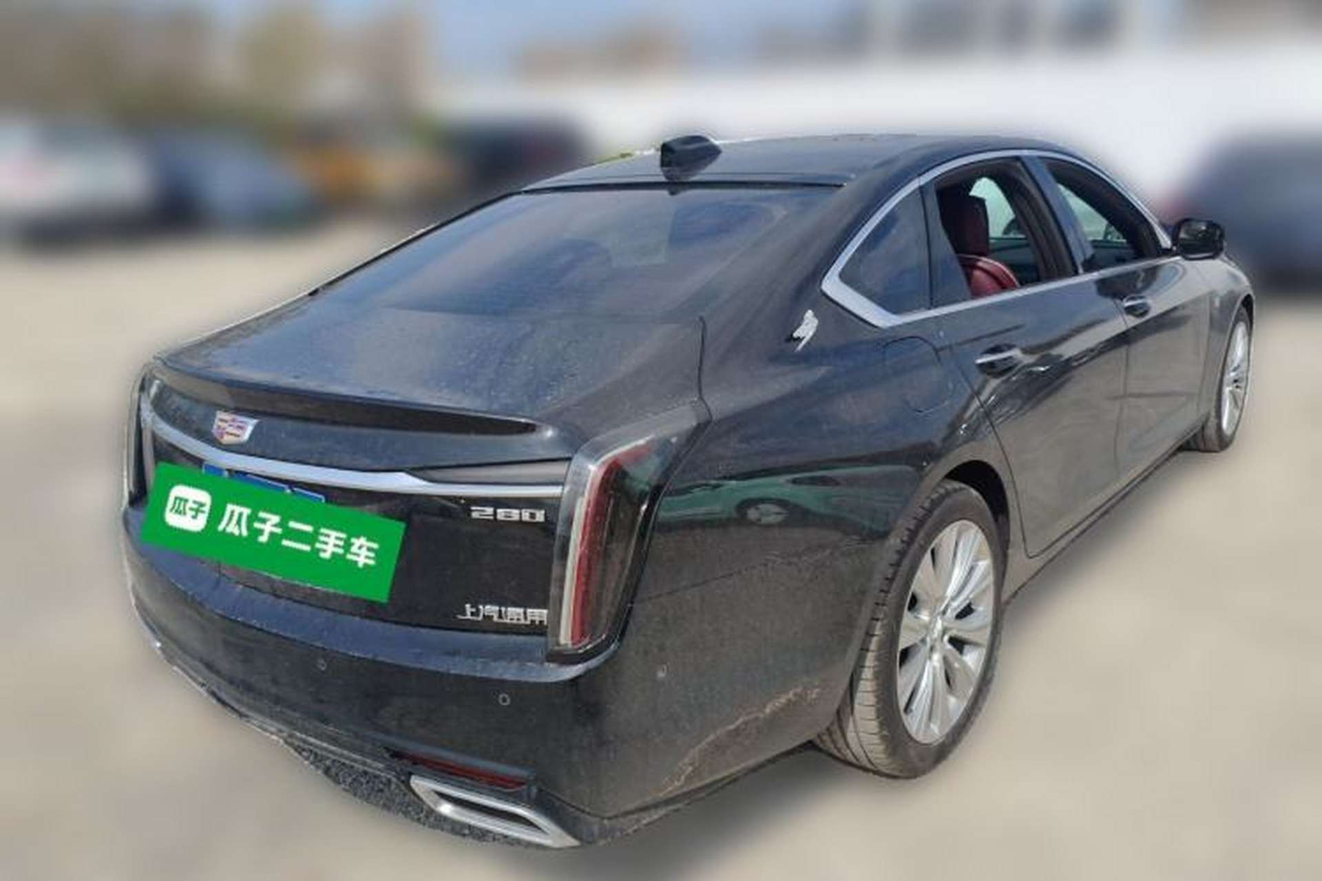 Used Cadillac CT6 2026 Model, 28T Flagship Version Rear Right 45 Deg