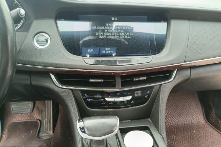 Used Cadillac CT6 PLUG-IN 2017 30E Elite Version Audio And AC Panel