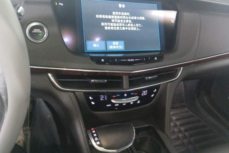 Used Cadillac CT6 PLUG-IN 2017 30E Elite Version Audio And AC Panel