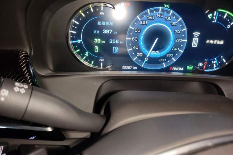 Used Cadillac CT6 PLUG-IN 2017 30E Premier Edition Odometer Close Up