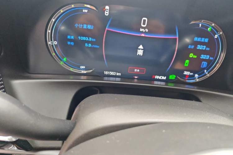 Used Cadillac CT6 PLUG-IN 2017 30E Premier Edition Odometer Close Up