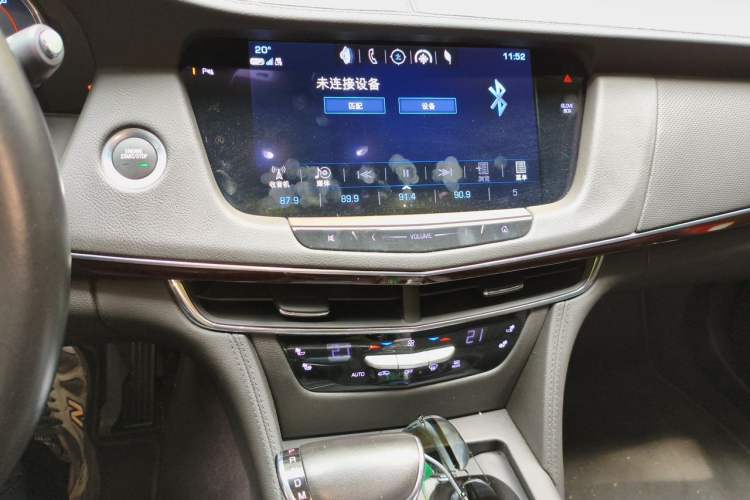 Used Cadillac CT6 PLUG-IN 2017 30E Elite Version Audio And AC Panel