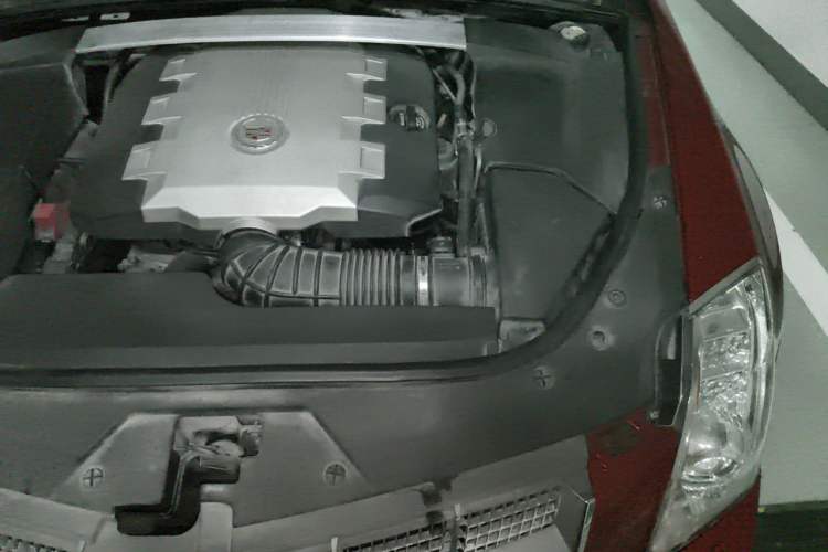 Used Cadillac CTS 2008 3.6L Elite High-Performance Version Engine Bay Left