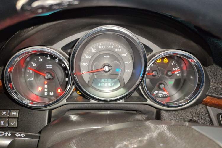 Used Cadillac CTS 2009 2.8 Elite Sport with Sunroof Instrument Cluster