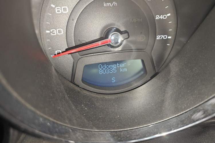 Used Cadillac CTS 2010 3.0 Elite Sport Edition Odometer Close Up