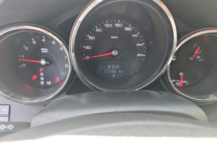 Used Cadillac CTS 2010 3.0 Elite Sport Edition Odometer Close Up