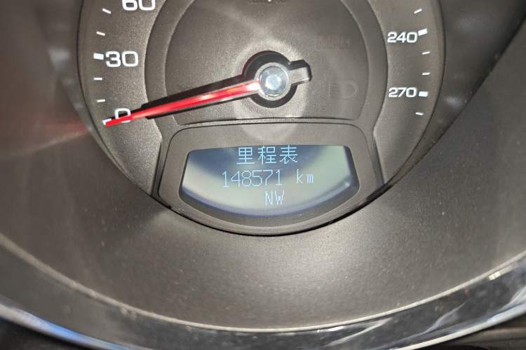 Used Cadillac CTS 2010 3.0 Elite Sport Edition Odometer Close Up