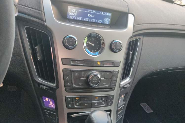 Used Cadillac CTS 2010 3.0 Elite Sport Edition Audio And AC Panel