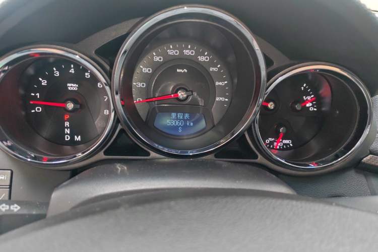 Used Cadillac CTS 2010 3.0 Elite Sport Edition Odometer Close Up