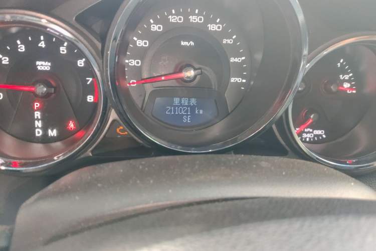 Used Cadillac CTS 2010 3.0 Elite Sport Edition Odometer Close Up